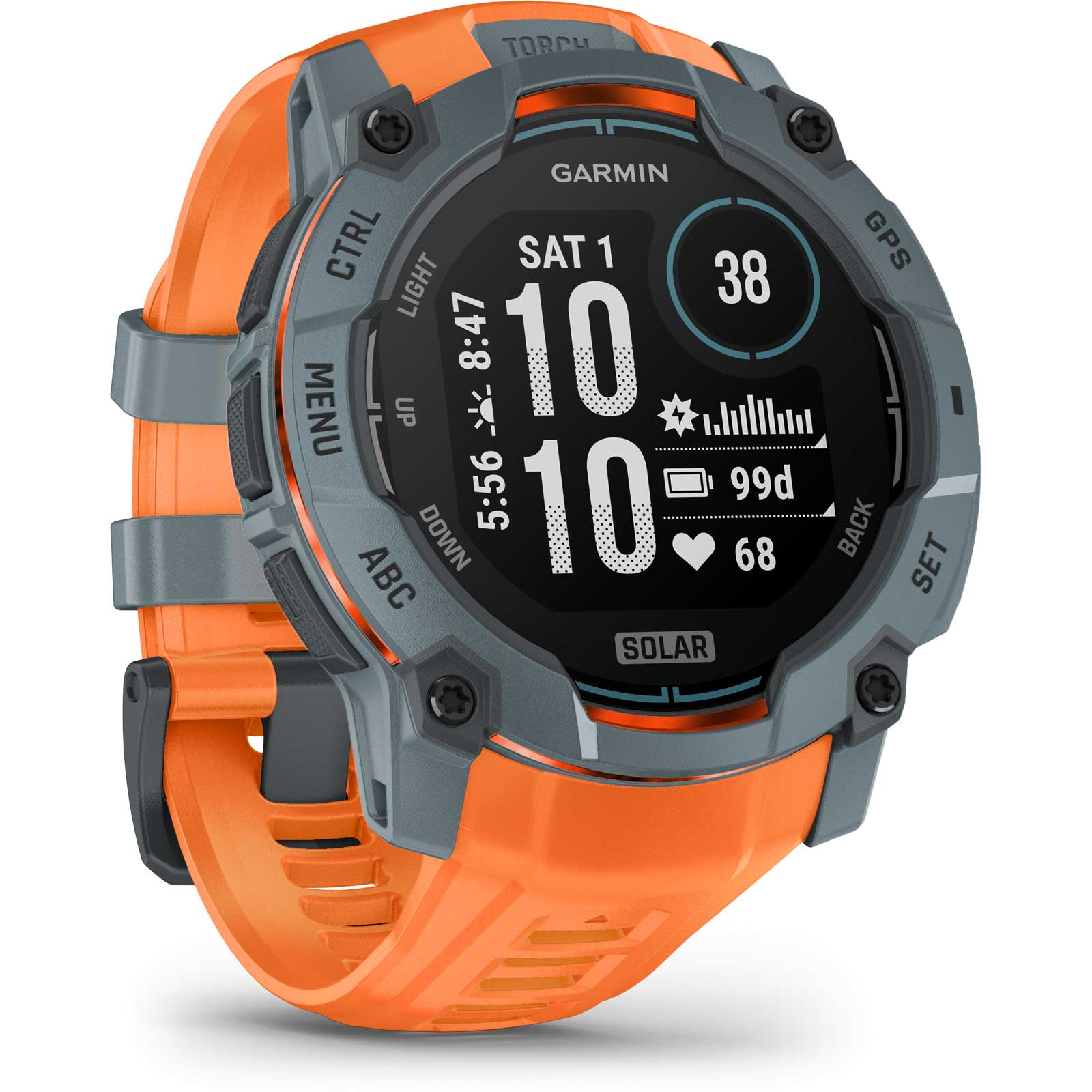 Garmin Instinct 3 Solar GPS Smartwatch - 50mm Garmin Instinct 3 Solar GPS Smartwatch - 50mm