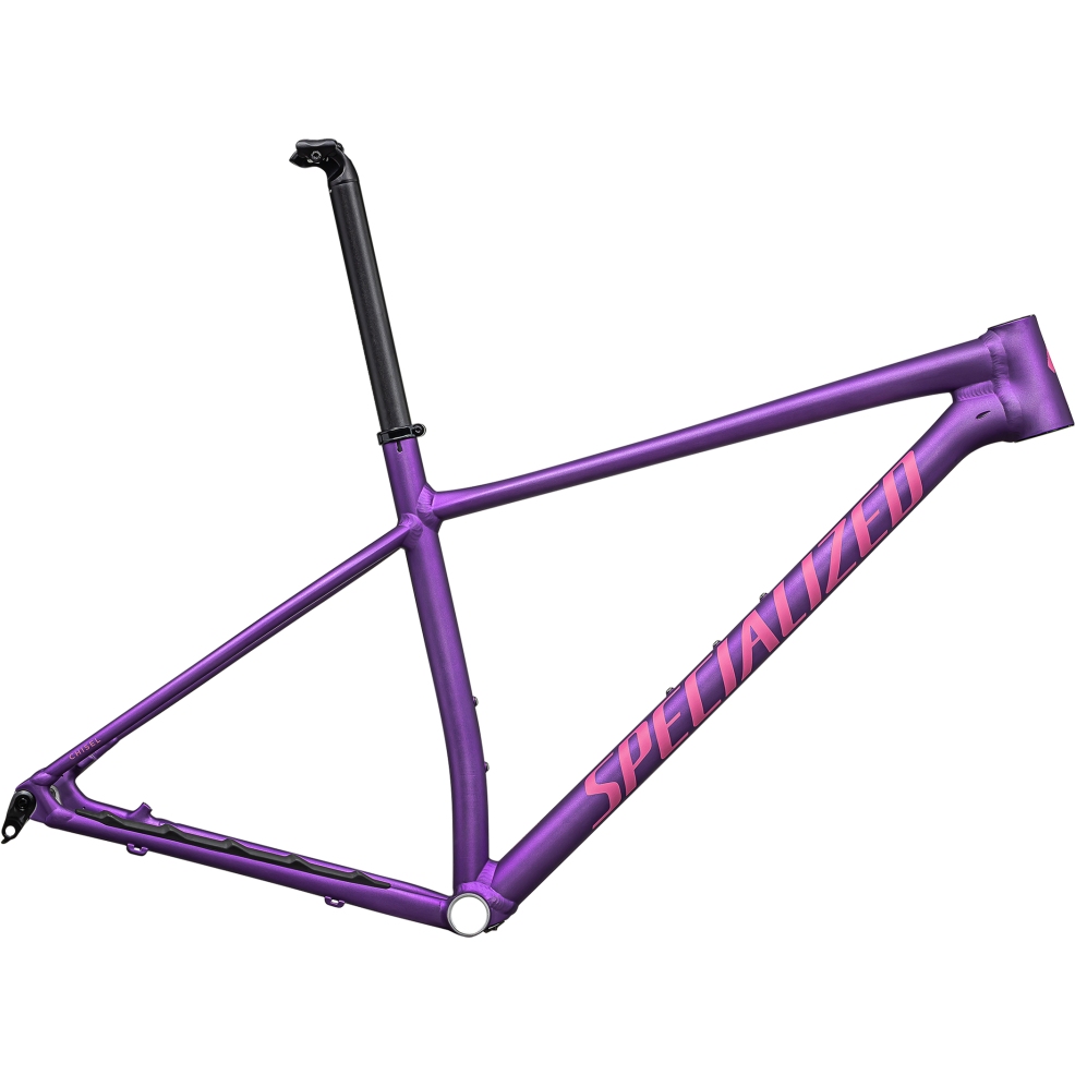 Specialized CHISEL HT - Mountainbike Frame Specialized CHISEL HT - Mountainbike Frame - 2025 - gloss purple tint linear brushed / rebel pink